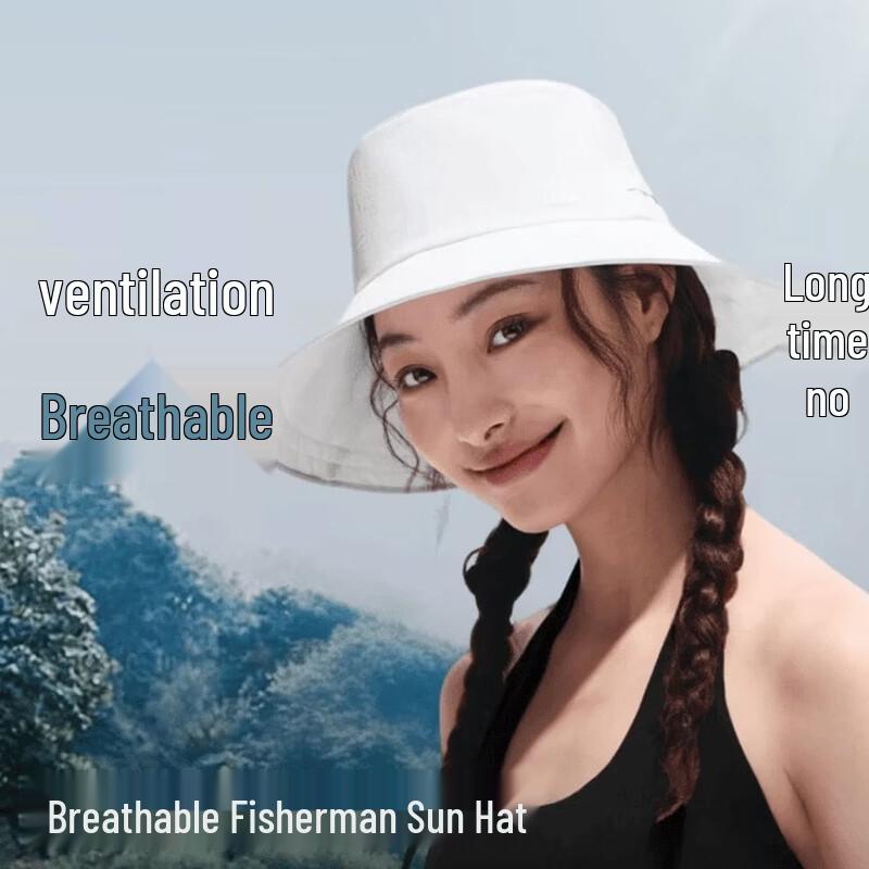 Jiaoxia Women's UV Protection Breathable Bucket Sun Hat