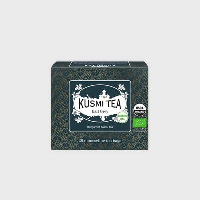 Buste da tè in mussola Earl Grey Biologico 20
