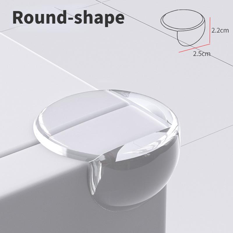 1/10/20PCS Children's Anti-collision Corner Strip Window Table Edge Sticker Protective Cover Anti-collision Silicone Anti-collision Corner