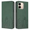 Applicable to iPhone 17 Pro Max Tulip Butterfly Strong Magnetic Mobile Phone Leather Case Apple 17E Flip Card