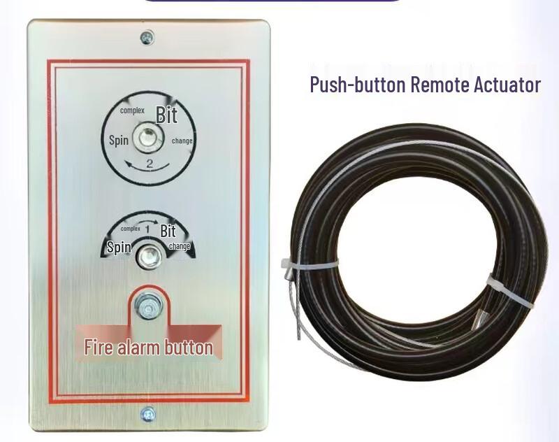 YaKe Fire Smoke Exhaust Manual Reset Control Panel Standard