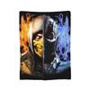 Mortal Kombat X Scorpion VS Sub Zero MKX Liu Kang Game Blankets Fleece Funny Throw Blanket for Home Spring/Autumn
