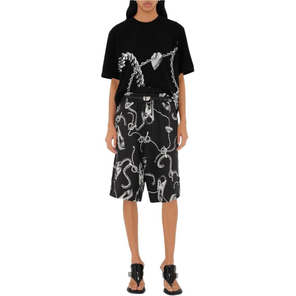 Burberry Shield Hardware Cotton T-shirt 80881961