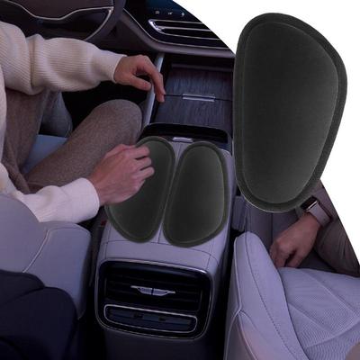 1pcs Black Car Leg Knee Cushions Elbow Pad Auto Door Center Control Armrest Soft Pad Car Interior Leg Knee Thigh Support Cushion