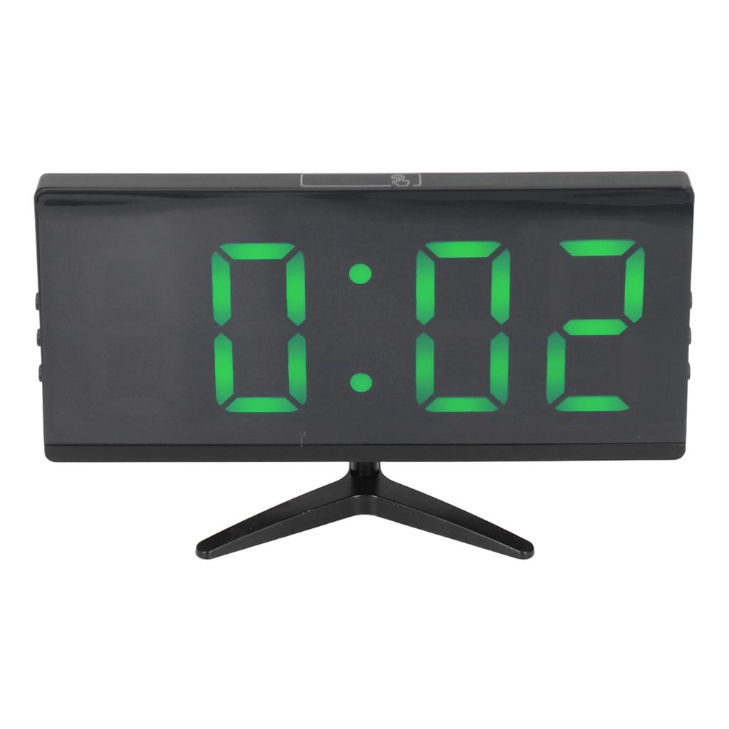 Digitaler Wecker LED Leuchtfunktion Spezielles Spiegeldesign Intelligente Elektronische USB-betriebene Uhr