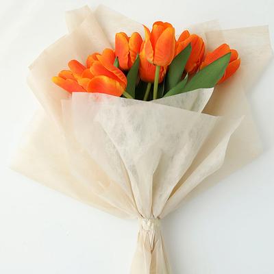 40/50pcs Cotton Flowers Wrapping Paper Extractable Bouquet Packaging Paper