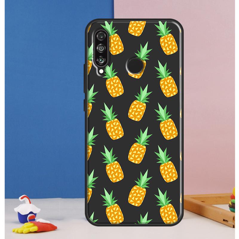 Summer Fruit Pineapple For Huawei Nova 8i 7i 11i 12i 12s 9 10 SE Y90 Y60 Y70 Y72 Y61 Y91 P30 P40 Lite P60 Pro Case