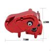 Gearbox with Pinion Replacement Vehicles Accessories Metal Transmission RC Plate for 1:10