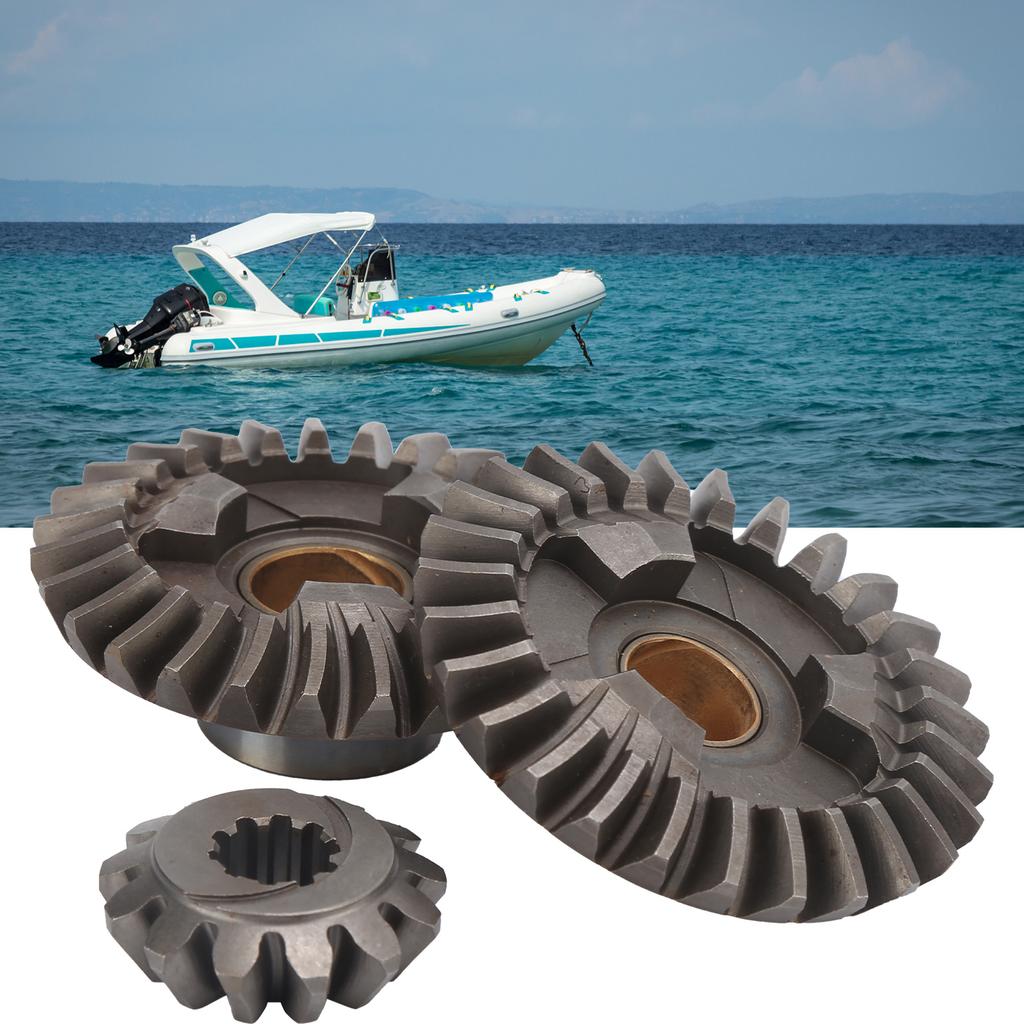 3 Stück Marineboot Motor Zahnradsatz Außenbordmotor Vorwärts- und Rückwärtsgang Ritzel T8