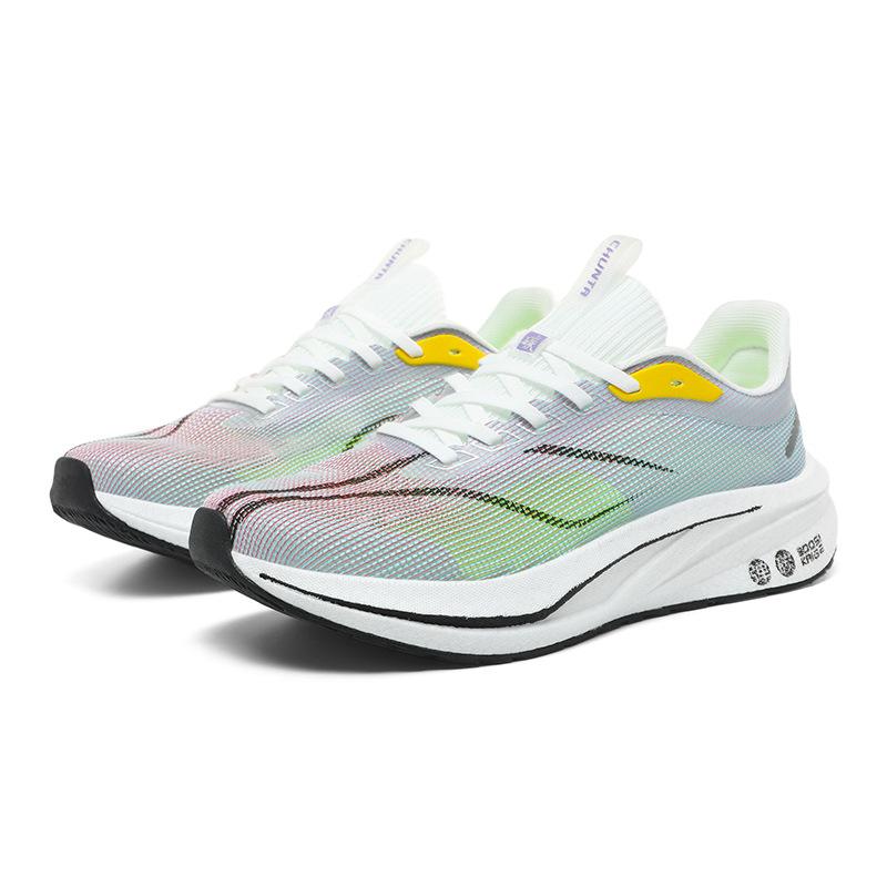 Popular carbon board running shoes, new sports racing running shoes, mesh breathable 7pro soft-soled men's shoes and women's shoes