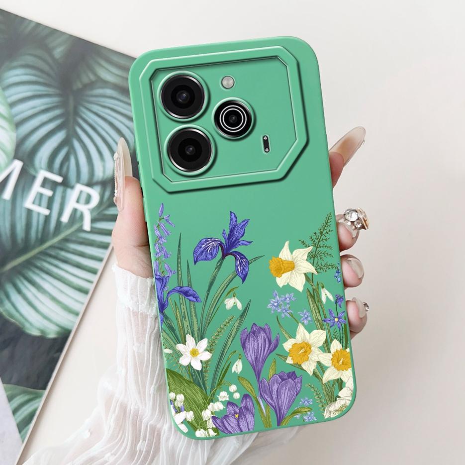For Tecno Pova 6 Pro 5G Case LI9 Stylish Art Painted Cover Soft Silicone Phone Cases For Tecno Pova 6 Pro Pova6 5G Fundas Bumper