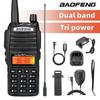 Baofeng UV-82 Walkie-Talkie cu PTT Dublu Putere Mare 5W/8W EU82X Bandă Dublă VHF UHF FM Radio Amator Stații 10KM Lungime Radio Ham CB