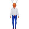 Animal Hospital Cosplay Costume Full Bodysuit With Hood Gloves Deer Doctor Pink Cat Black Rabbit Nurse Halloween Outfit