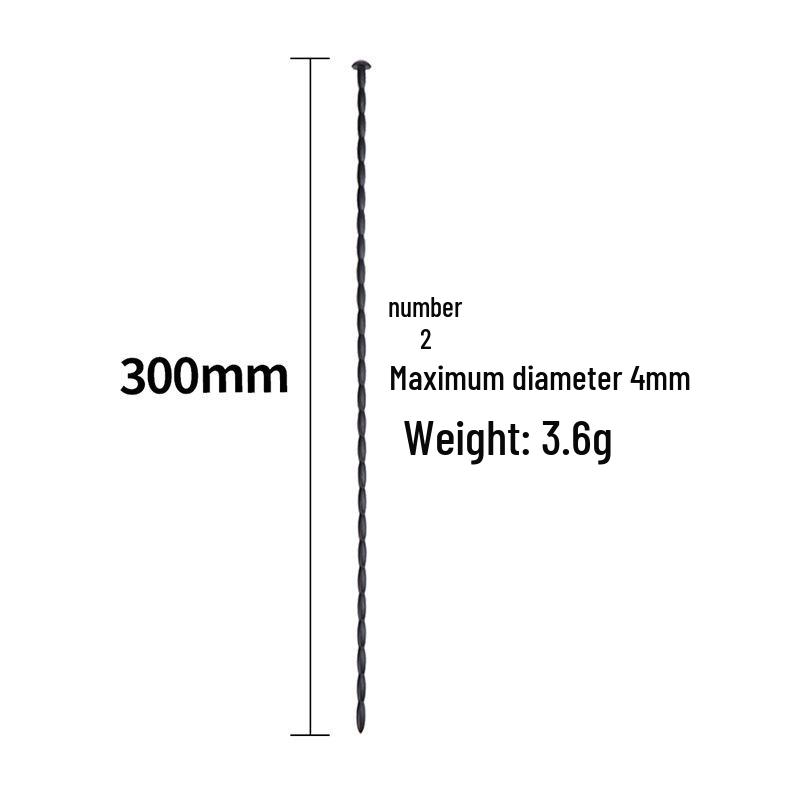 Silicone Urethral Plug and Stimulator for Men
