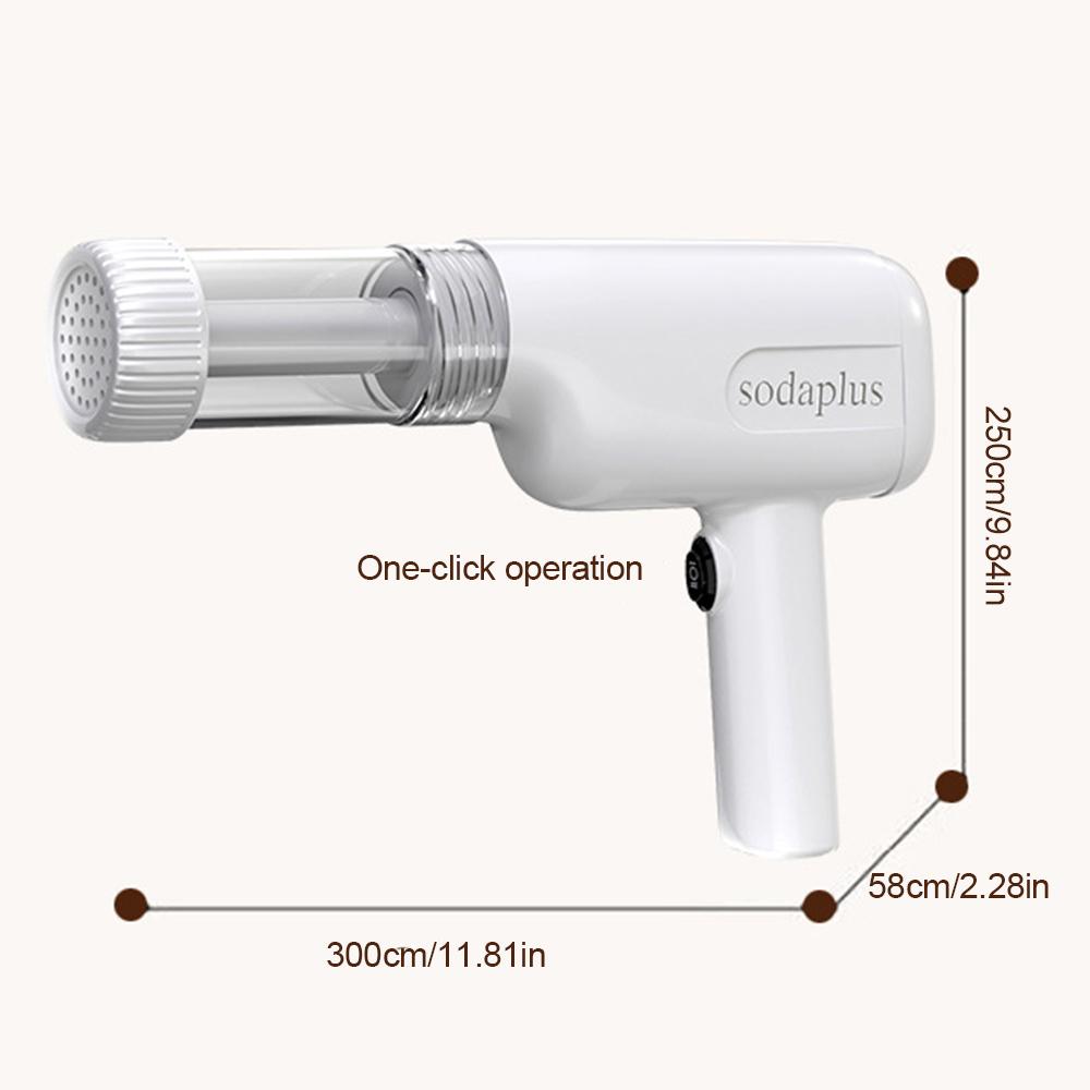 Sodaplus Automatic Pasta Maker Machine Handheld Electric Noodle Maker 6-in-1 Cordless Portable
