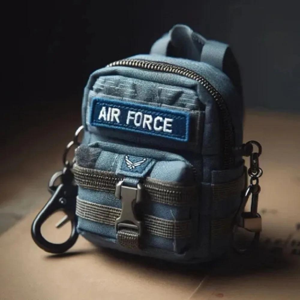 Novo Mini Mochila de Pano Chaveiro Multiuso Bolsa de Chaves Bolsas Carteiras de Moedas Multiuso Bolsa de Chaves Acessório para Exterior Presente para Adolescentes