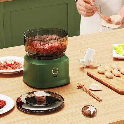 Tritacarne Tritaverdure con Capacità 350ML Tritatutto Elettrico a un Pulsante Corpo Trasparente Robot da Cucina