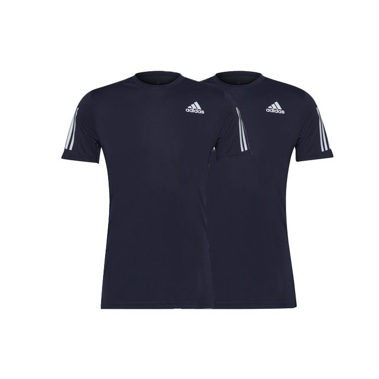 Adidas Own The Run Tee Short Sleeve Running T-Shirt Men Tops Legend-Ink-Blue HB7438