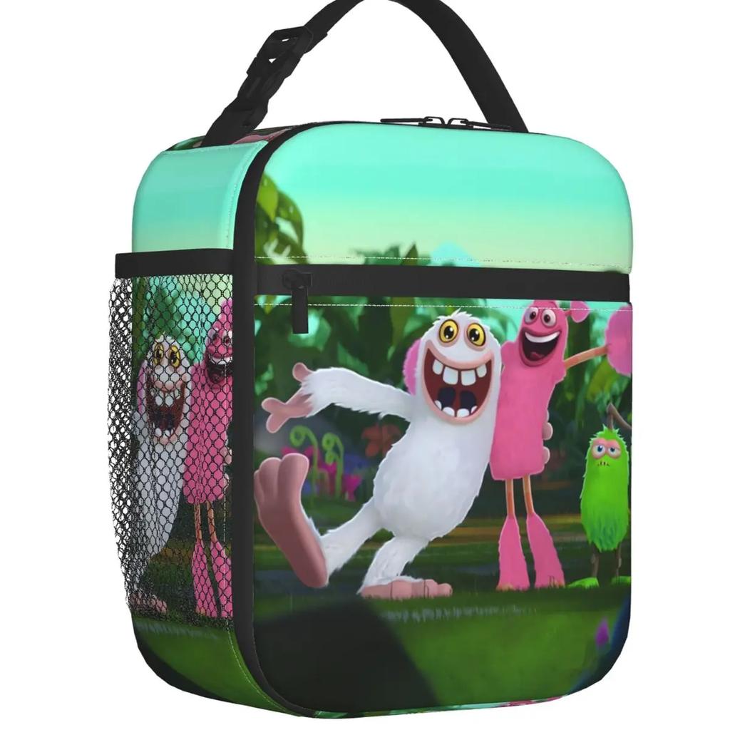 My Singing Monsters Characters Insulated Lunch Bag Leakproof Cartoon Anime Game Cooler Thermal Lunch Tote Kids School Children