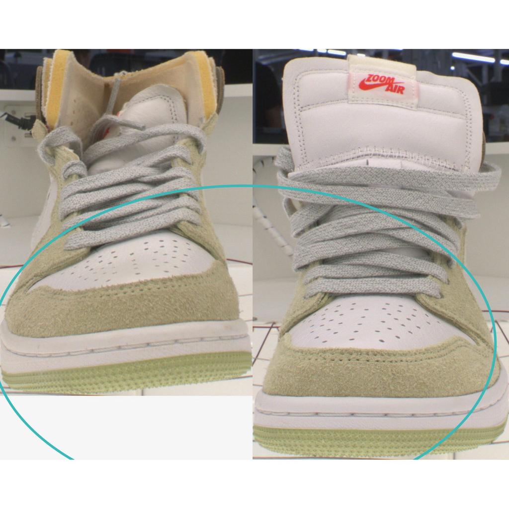 Pre-owned Jordan Air Jordan 1 high zoom air cmft olive aura CT0979-102-P26095664116416