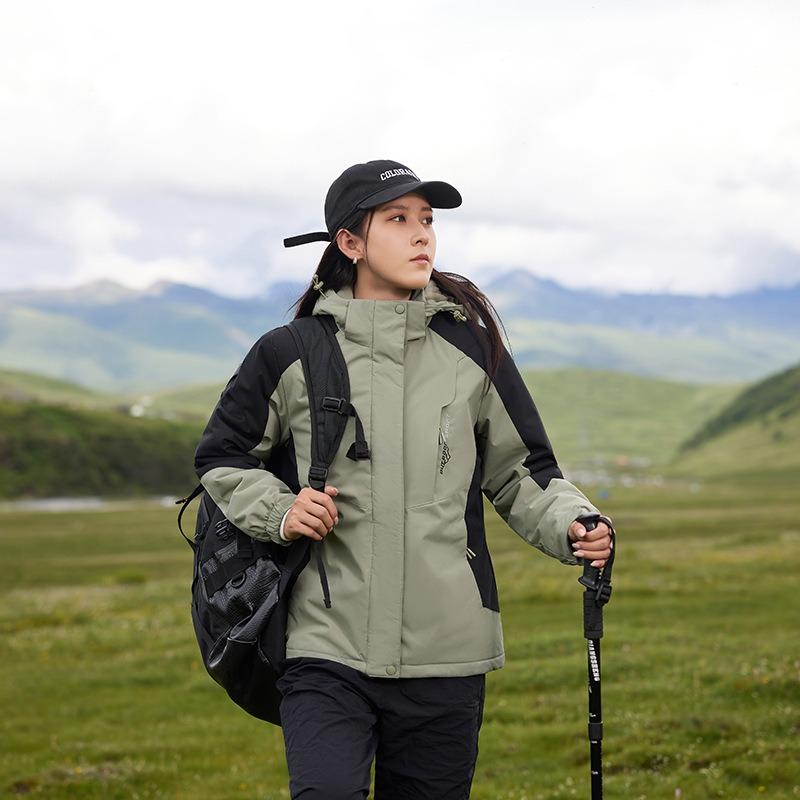 Mountain outdoor new jacket men's and women's outdoor sports windproof and waterproof hiking mountain riding