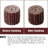 Multiple Sizes Sander Wheels Aluminum Oxide Coated Flap Wheels Die Grinder Flap Wheel  For Dremel