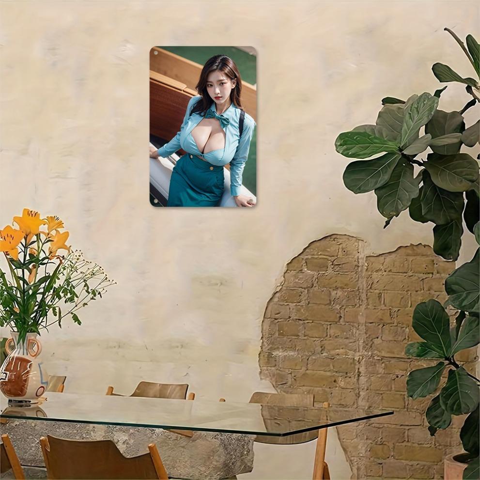 Vintage Tin Metal Sign 8x12 Inch Retro Wall Art for Home Bar Cafe Office Decor