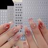 1/4 Stück 3D Metall Silber Gold Sternburst Nägel Aufkleber Maniküre Französische Nagelkunst Dekoration Abziehbild Y2K Nagelkunst Spitzen Nagel Anhänger