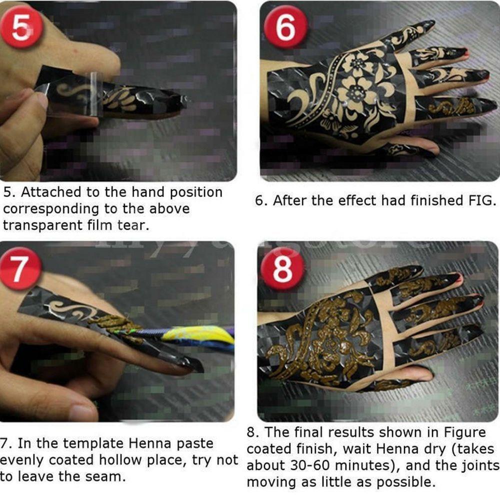 Paint Art Cones Mehandi Ink Indian Henna Henna Body Art Herbal Henna Cones Temporary Tattoo