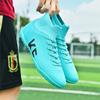 34-46 Men's/ Women's Football Boots Youth Artificial Grass Training Nails TF Microfiber Mesh Breathable Football Shoes Children's Football Shoes