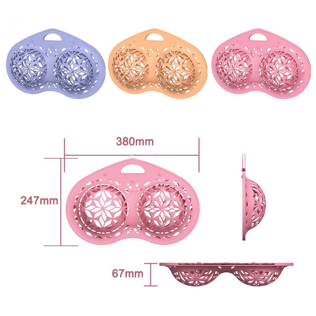 Bra Washing Bag Silicone Bra Laundry Bag Women Portable Cleaning Silicone Lingerie Bag for Panties Ties Clothes Underwear Towel