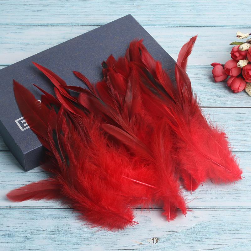 Yellow Chicken Feather for DIY Crafts, Jewelry & Pet Supplies