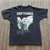 Vintage Deftones Diamond Eyes Album Eule Unisex Schwarzes Baumwoll-T-Shirt S-5XL
