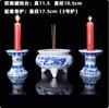 Jingdezhen Ceramic Incense Burner Blue and white porcelain candle stand Offering ornaments in front of Buddha