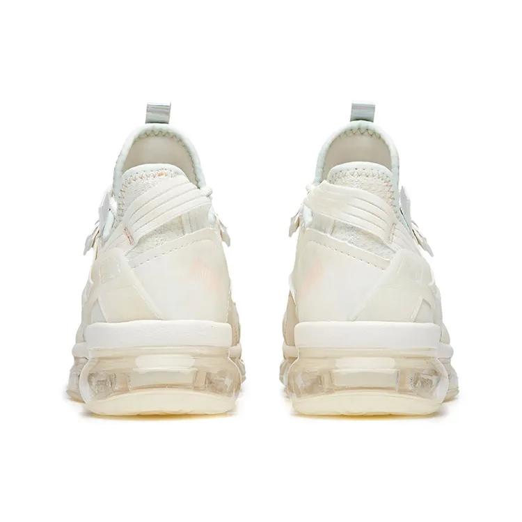 Anta Running Collection Full Length Air Cushion Low top Running Shoes Women's Ivory White (Unisex) Running Shoes 922025556 18