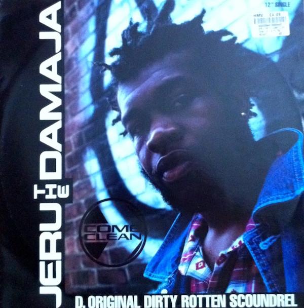 

12inch Record JERU THE DAMAJA - Come Clean 8574571 FFRR 1993 US Rap & Hip-Hop/R&B Used