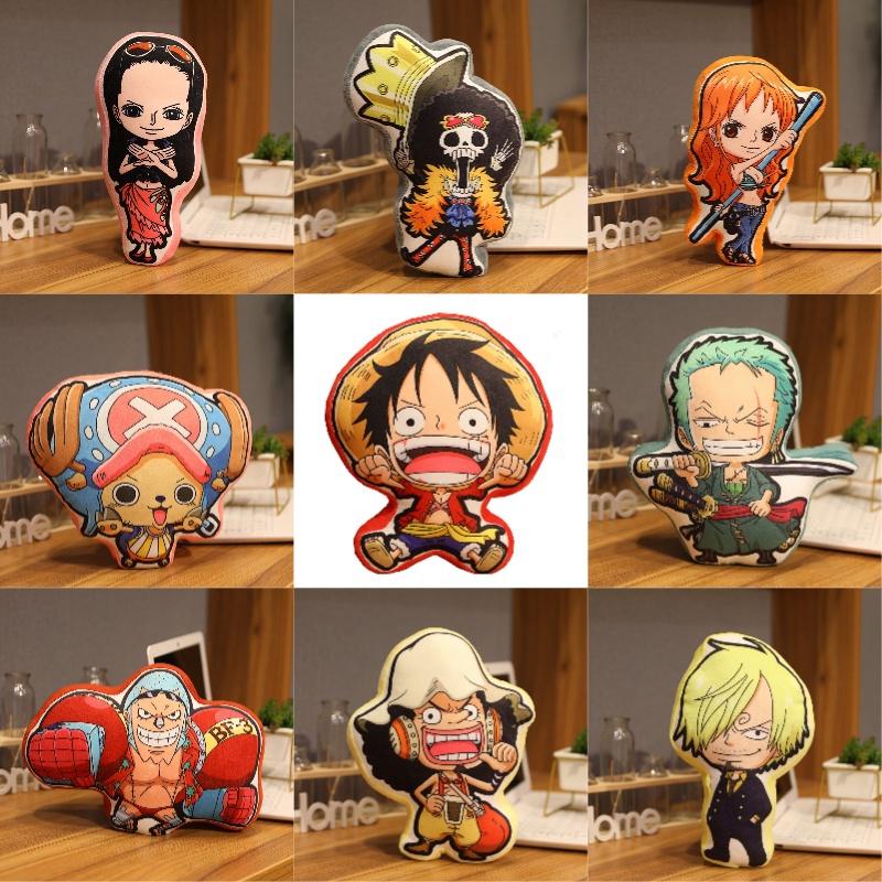 Creative One Piece Plush Pillow Cartoon Luffy Zoro Chopper Cushion Kids Festival Gift Characters)