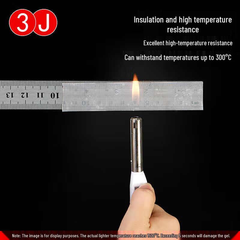 3J White 0.13mm PTFE Non-Stick High-Temp Insulating Tape