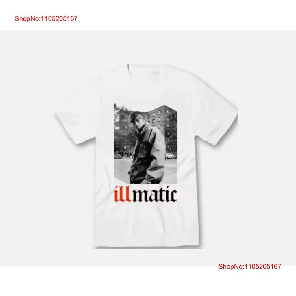 Nas Illmatic For Fan Cotton White S 2345xl T Shirt Vintage Unisex Designer Clothes Casual Stylish Top For Everyday Wear