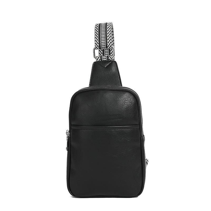 

Нагрудная сумка для мужчин и женщин из искусственной кожи, сумка через плечо, рюкзак, повседневная маленькая сумка на плечо, многофункциональная модная дорожная сумка