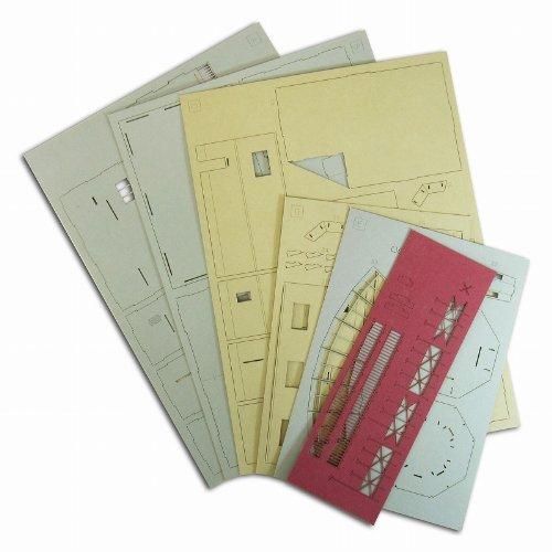 Sankei Aviation Scene Series Control Tower Paper Craft 1/144 Type-A