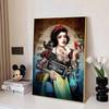 Disney Diamond Painting Dark Themed Snow White Art Painting Cartoon Diamond Painting Full Diamond Cross-stitch DIY Gift Home Decoration
