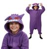 Pyjama Onesie Kigurumi Kostüm Verkleidung Pokemon Gengar Kinder 125 - 135cm