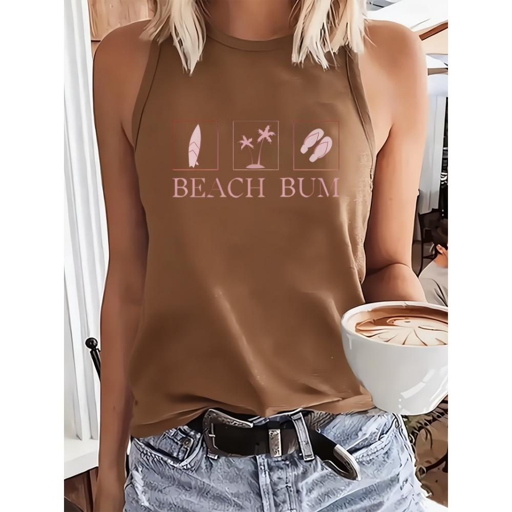 Women's sleeveless vest, casual loose sportswear