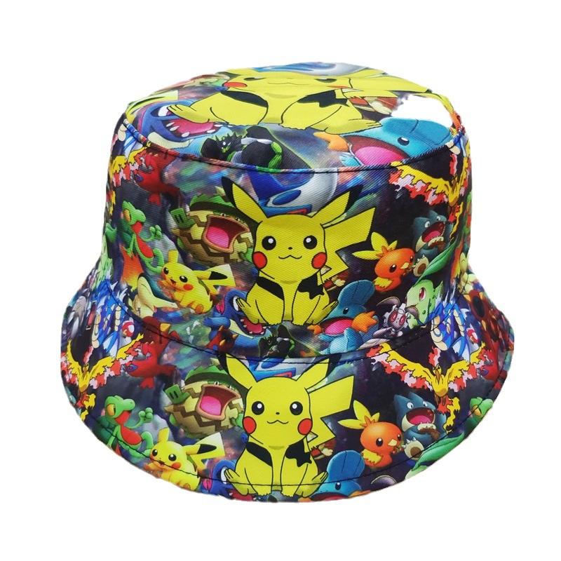 Adorable Anime Children's Fisherman Hats Bucket Hat for Women Men Lightweight Outdoor Travel Fishing Hat