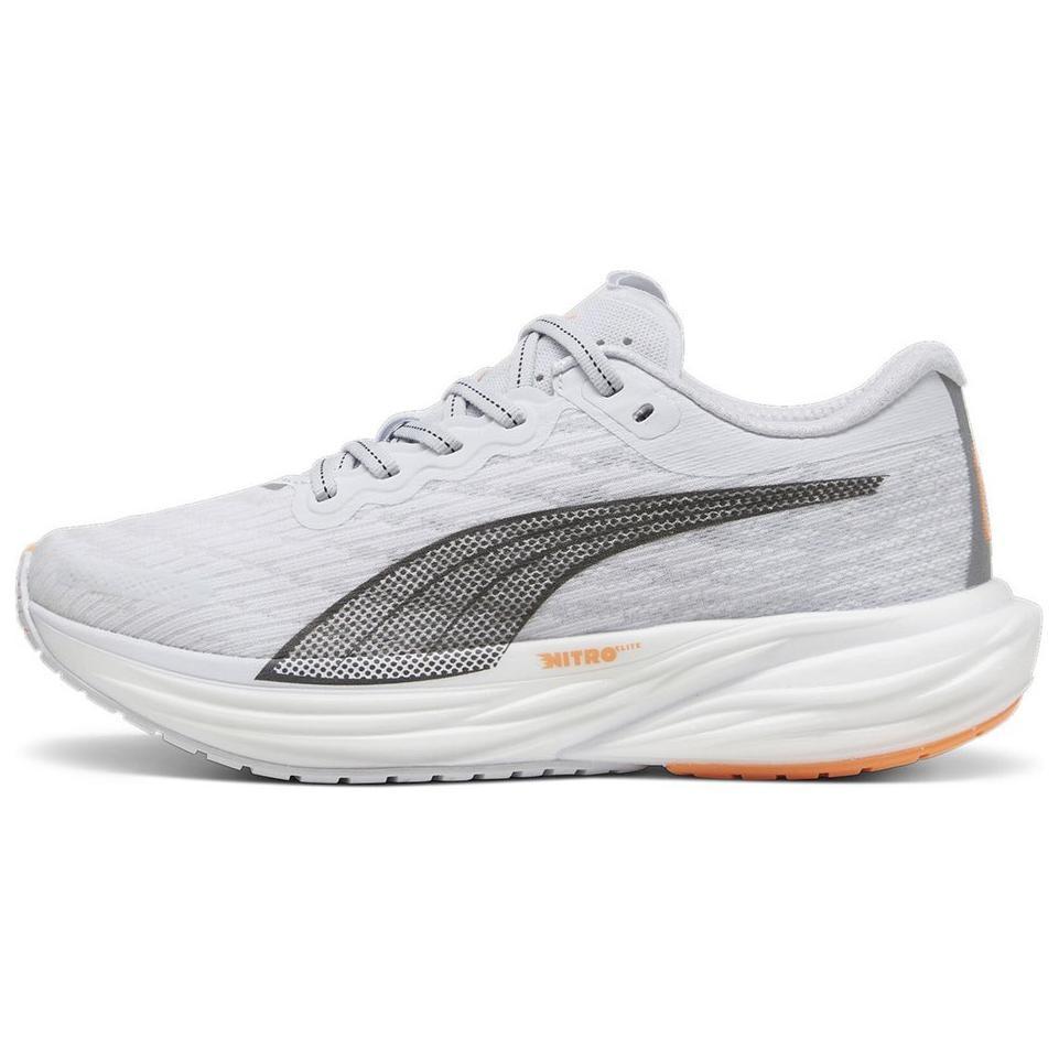 (WMNS) PUMA Deviate Nitro 2 Silver Mist Neon Citrus Women s 376855-27