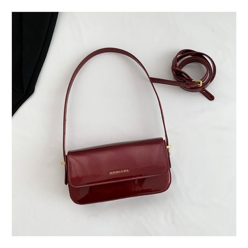 Fashion Women's Bag Simple Retro Shoulder Armpit Bag Casual Small Square Bag Trendy High Texture Messenger Bag