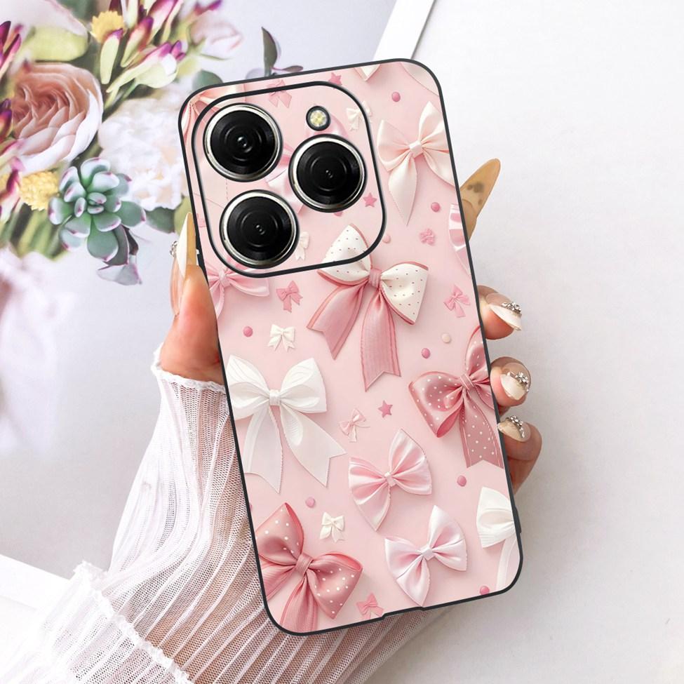 Case For Tecno Spark 20 Pro Cover KJ6 Cute Cat Fashion Butterfly Painted Casing For Techno Spark 20 Pro Bumper