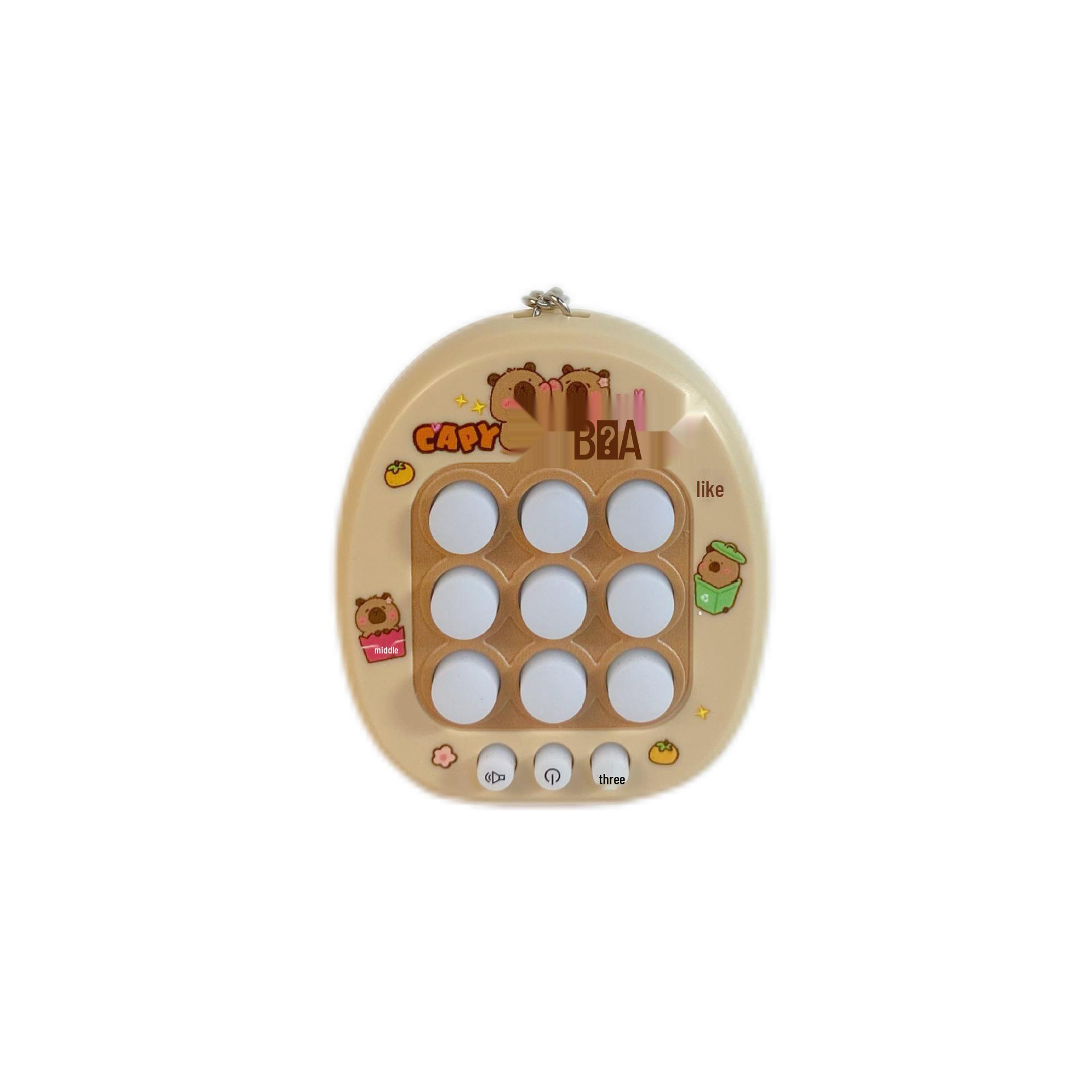 

Детская обучающая портативная игровая консоль для игры в крестики-нолики и «Ударь крота» на реакцию