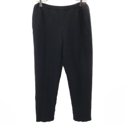 90s Old Knit Cropped Pants No. 9 Black Women Used